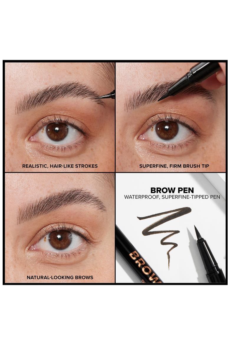 Micro-Stroking Detailing Brow Pen, Alternate, color, DARK BROWN