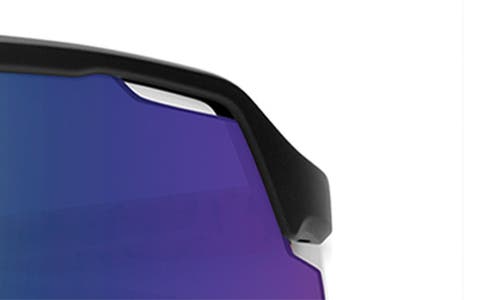 Smith Motive 74mm Chromapop™ Polarized Shield Sunglasses In Blue