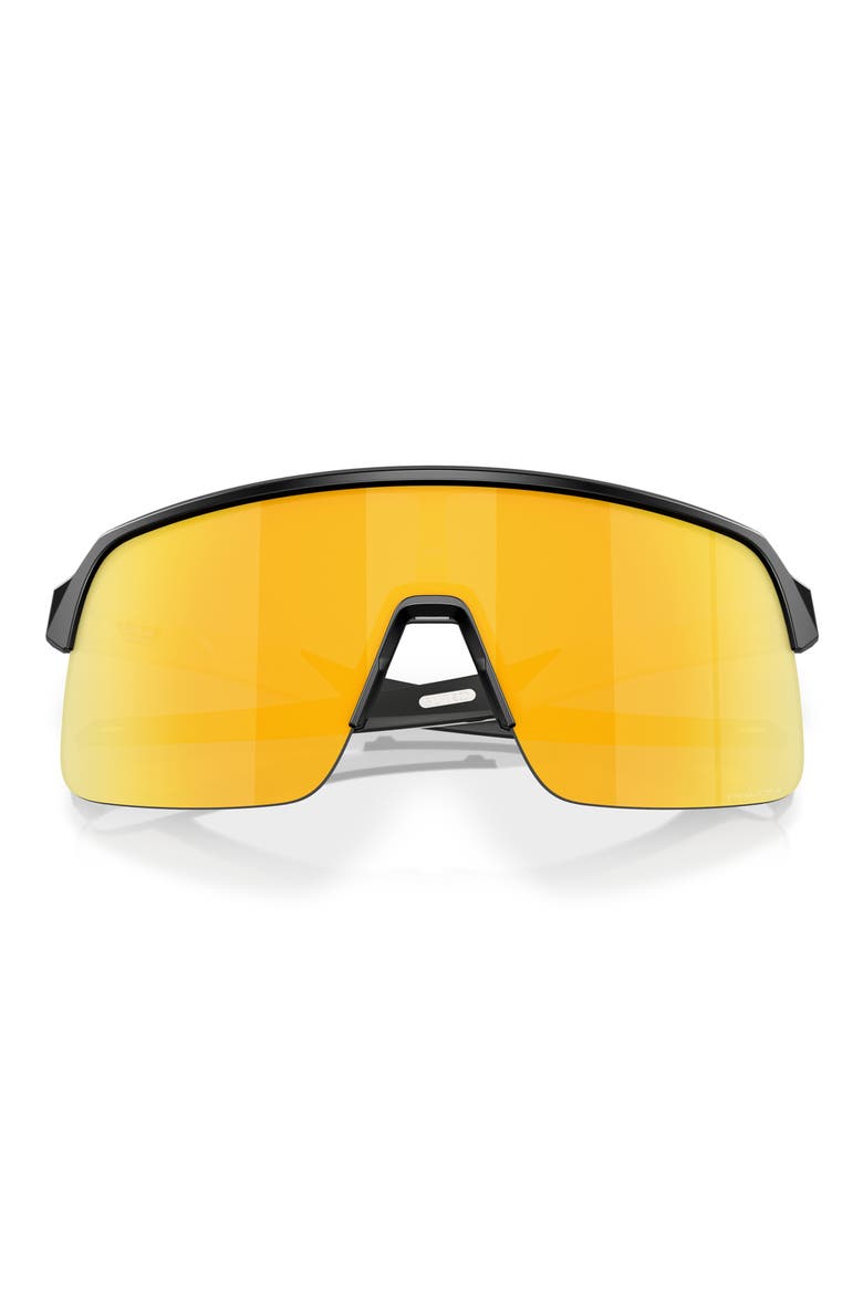 Sutro Lite 139mm Prizm™ Semirimless Wrap Shield Sunglasses, Alternate, color, LIGHT GOLD/ BLACK