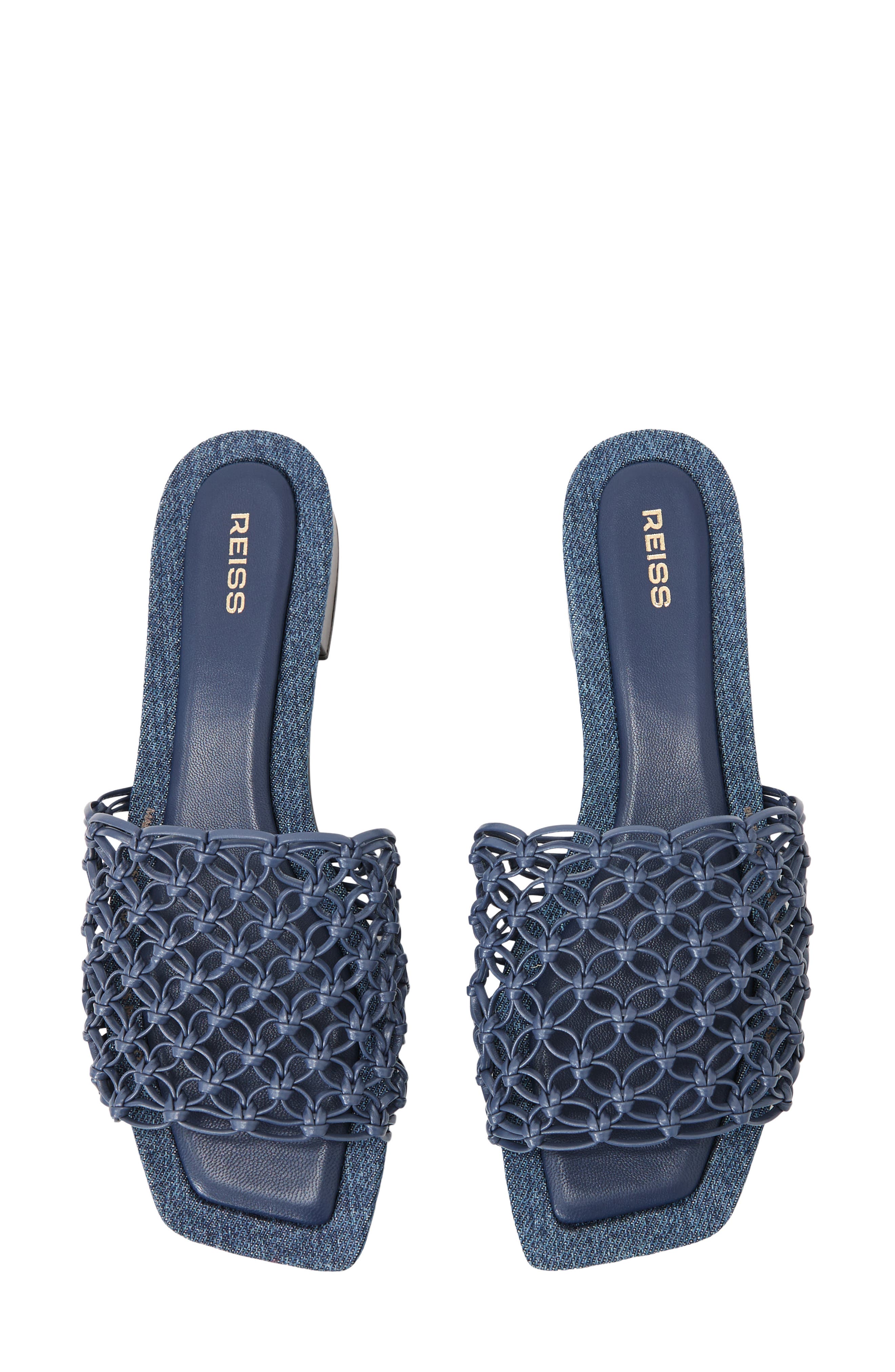 Mabel Slide Sandal, Alternate, color, BLUE