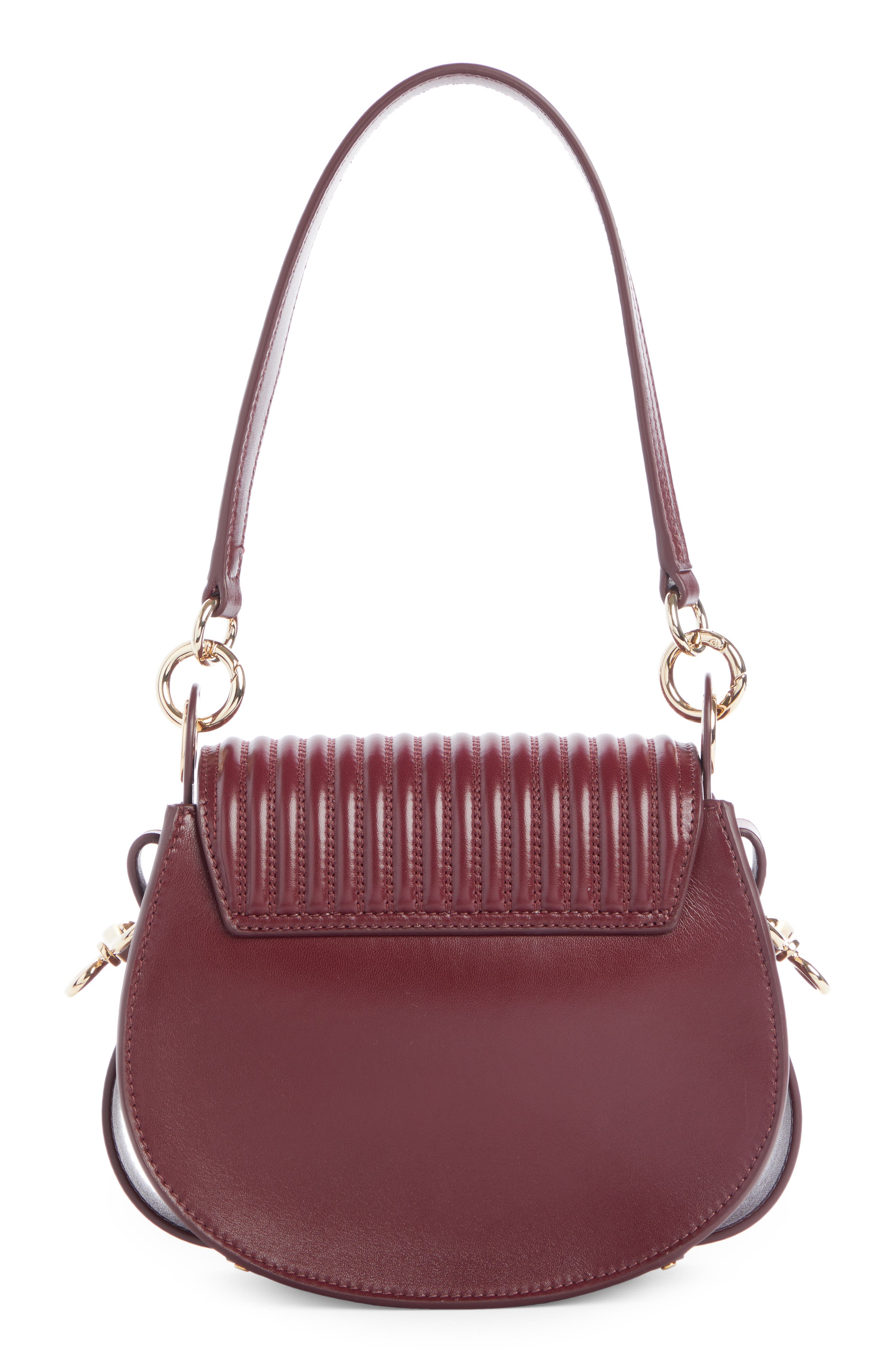 Chloé Small Tess Quilted Leather Crossbody Bag, Alternate, color, 