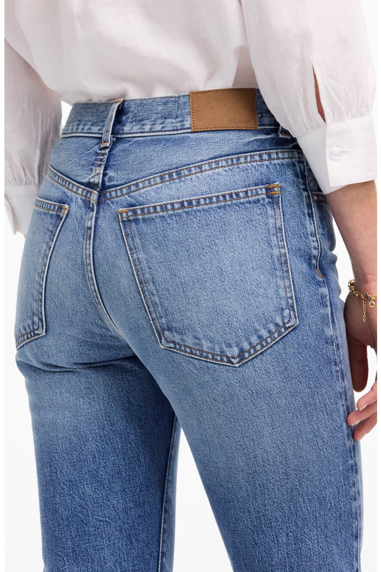 The Longline Straight Jeans, Alternate, color, ATLIN WASH