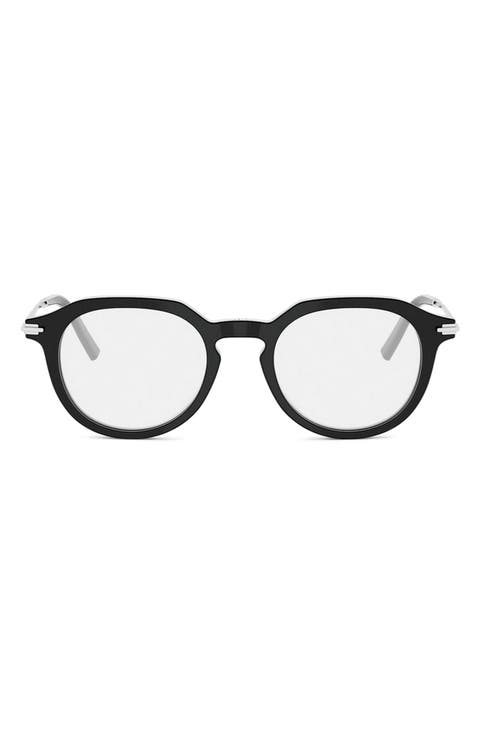 Blacksuit R10I 49mm Small Round Optical Glasses