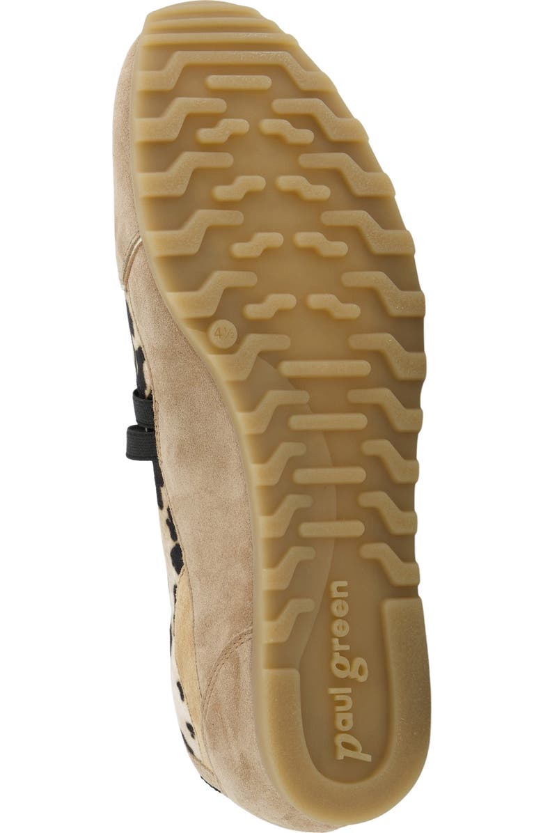 Paul Green Dynamic Flat, Alternate, color, Almond Sand Leo Suede