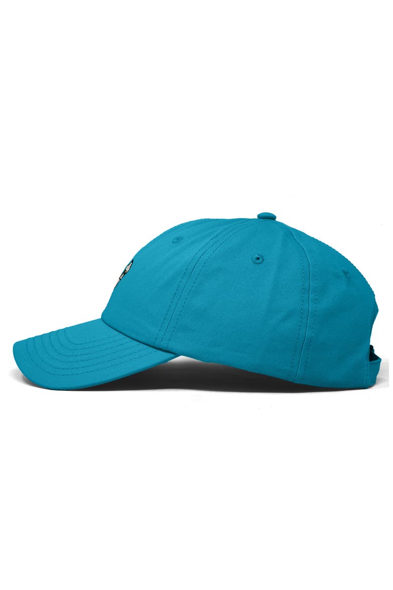 Paint Brush Dad Cap, Alternate, color, Teal