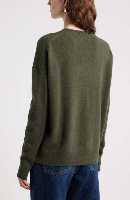 Nordstrom V-neck Cashmere Sweater In Green