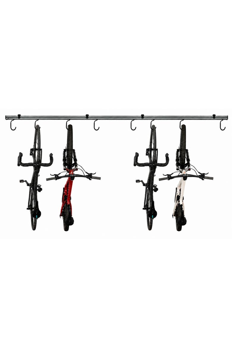 CycleSlide - Ceiling Mounted Bike Storage - 5 - 8 Bikes, Main, color, Grey