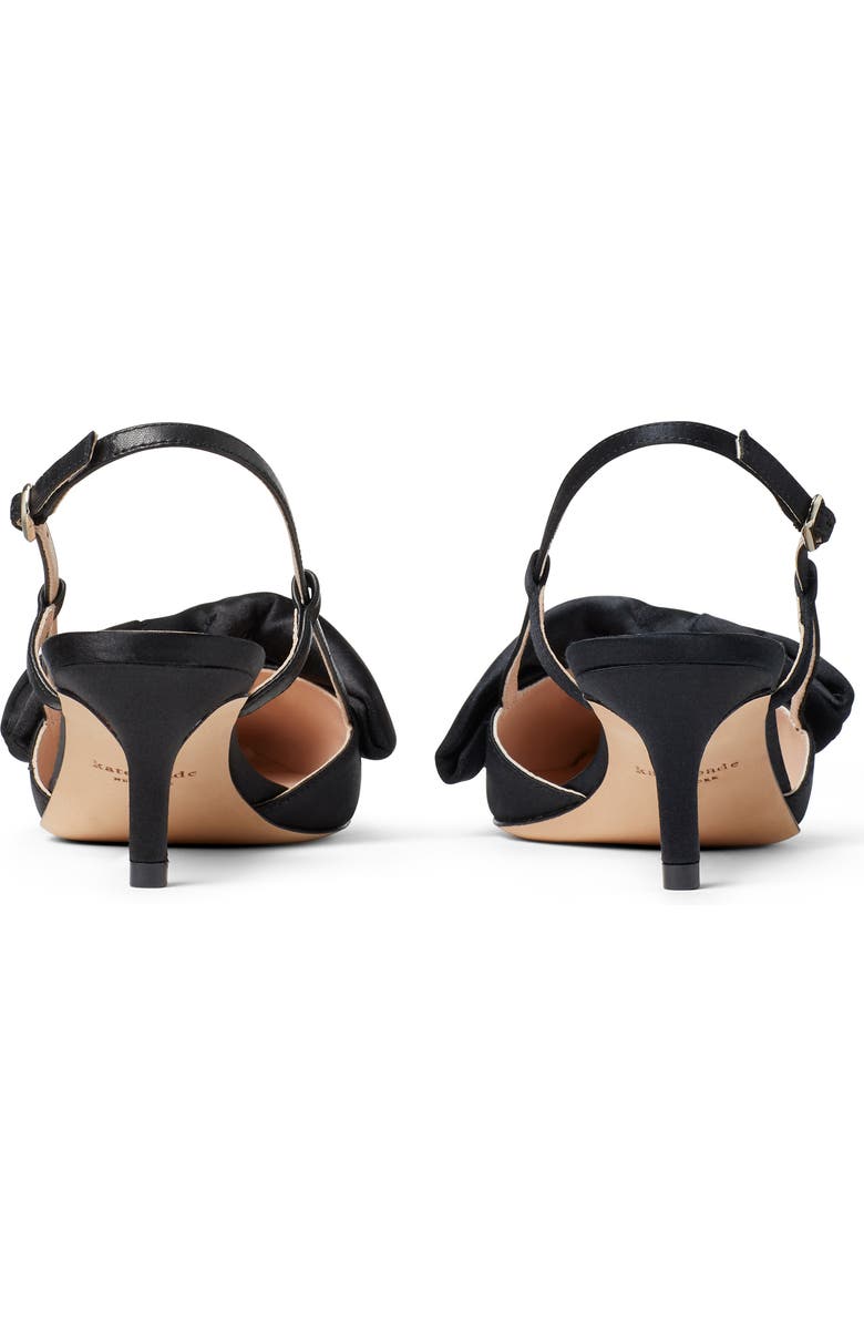 Kate Spade New York marseille bow pointed toe slingback pump, Alternate, color,