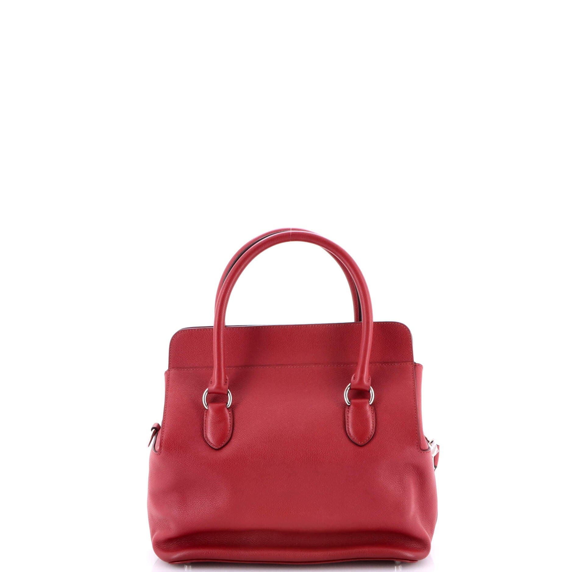 Pre-Owned Hermes Toolbox Bag Evercolor 26, Alternate, color, Rouge Grenat