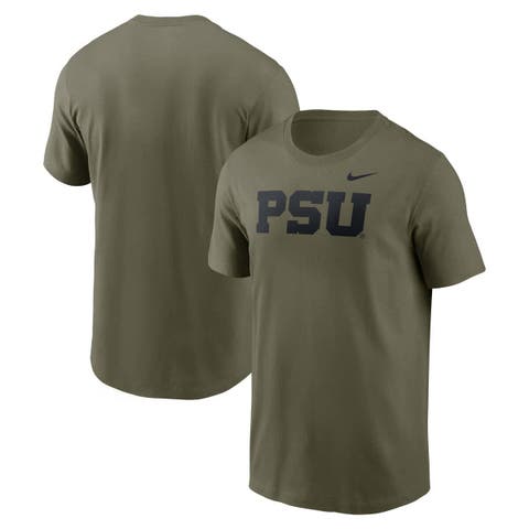 Men's Nike Olive Penn State Nittany Lions Primetime Logo Performance T-Shirt