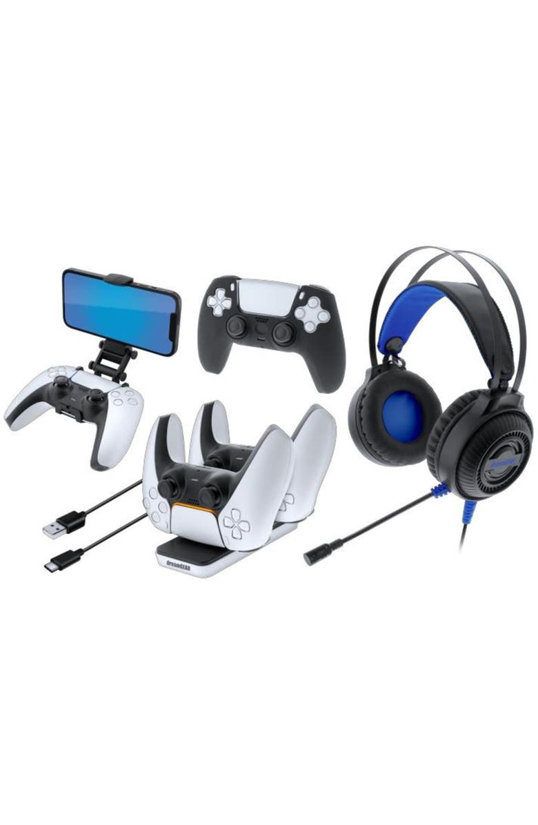 Dreamgear Dgps57401 Gamer/Starter Kit 5 in 1 for Playstation, Main, color, Multicolor