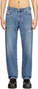 DIESEL® 2024 D-Macs Distressed Relaxed Straight Leg Jeans