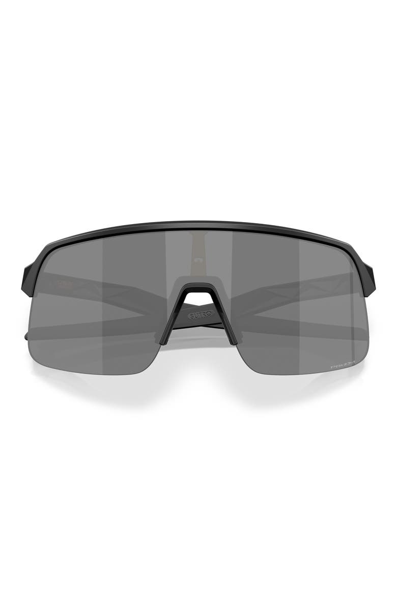 Sutro Lite 134mm Prizm™ Wrap Shield Sunglasses, Alternate, color, MATTE BLACK / PRIZM BLACK