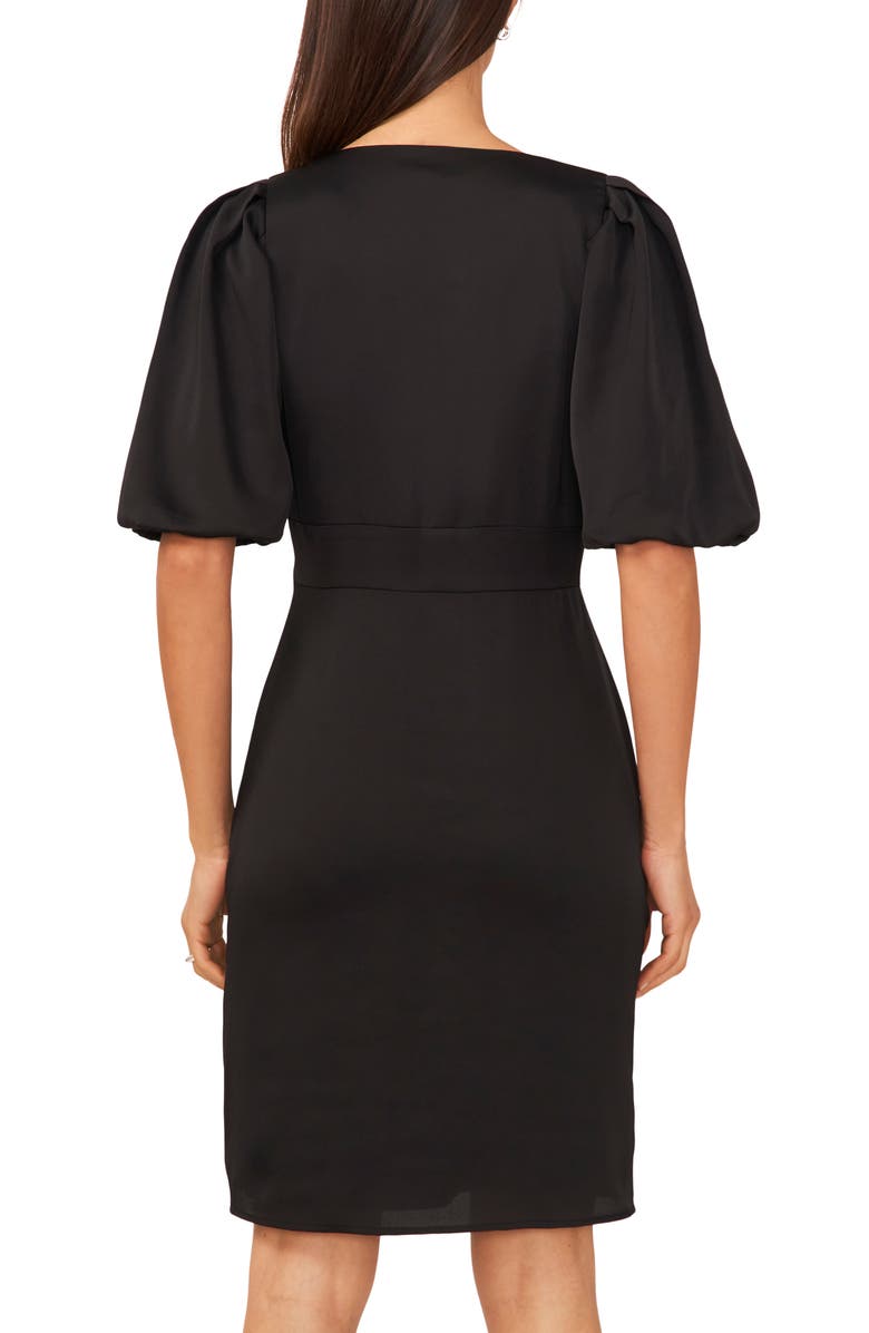 Halogen<sup>®</sup> Puff Sleeve Sheath Dress, Alternate, color,