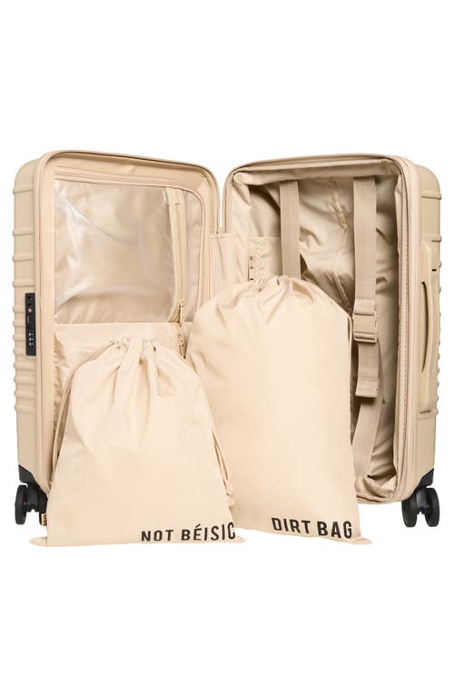 Beis Béis The Carry-on Roller Suitcase In Neutral