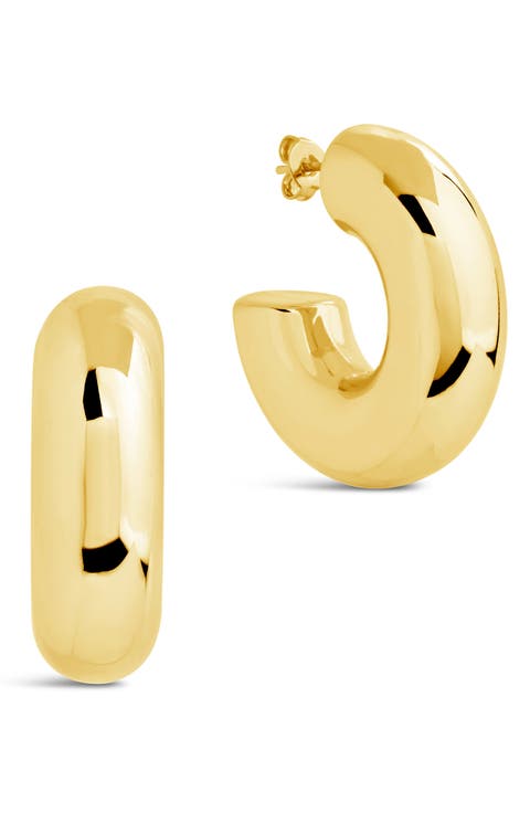 Wynonna Tube Hoop Earrings