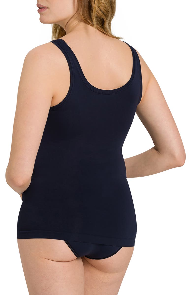Hanro Touch Feeling Tank, Alternate, color, Deep Navy