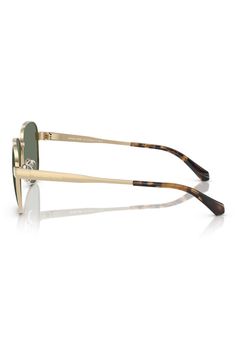 59mm Pilot Sunglasses, Alternate, color, LIGHT GOLD