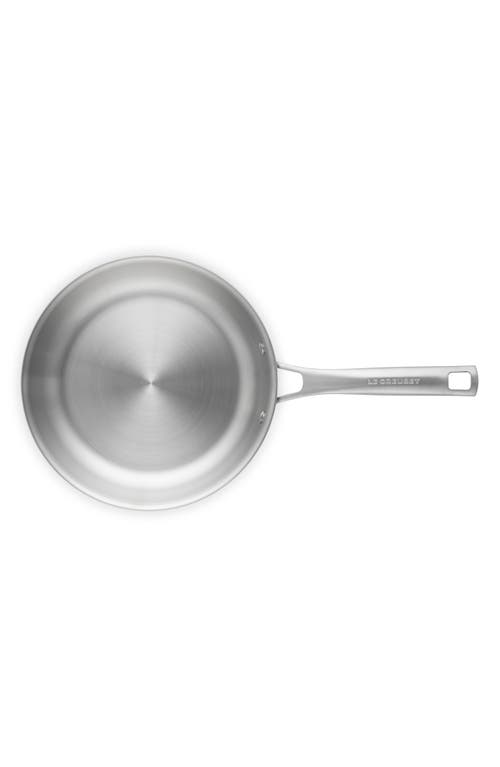 Le Creuset 9.5-inch Essential Stainless Steel Frying Pan In Stainless Steel