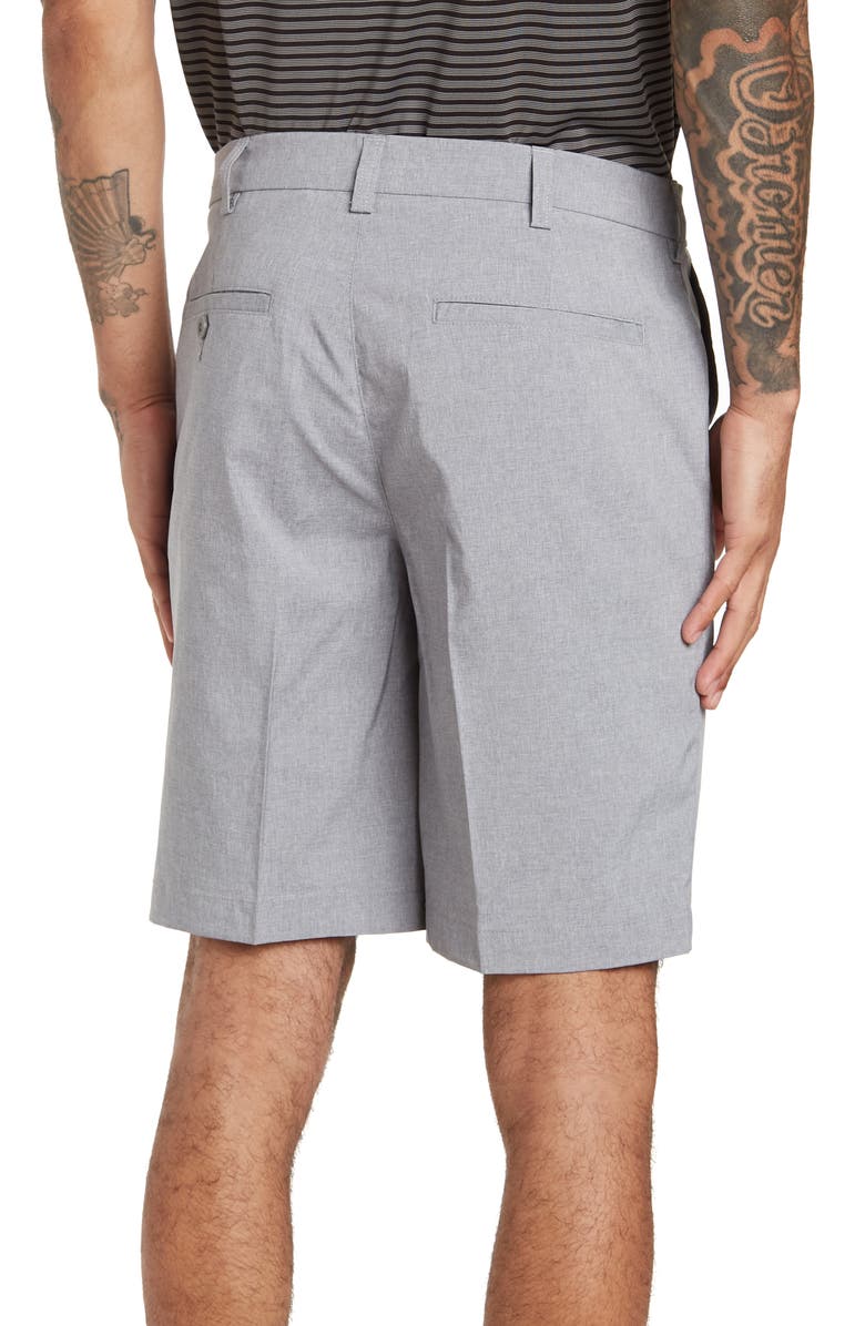 PGA TOUR Comfort 9-Inch Heathered Shorts, Alternate, color,