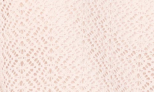 Halogen ® Geometric Openwork T-shirt In Birch