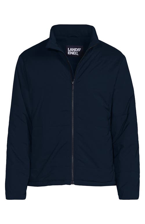 Lands' End Wanderfree Insulated Jacket In Radiant Navy