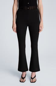 Kenneth Cole Flare Leg Pull-On Pants