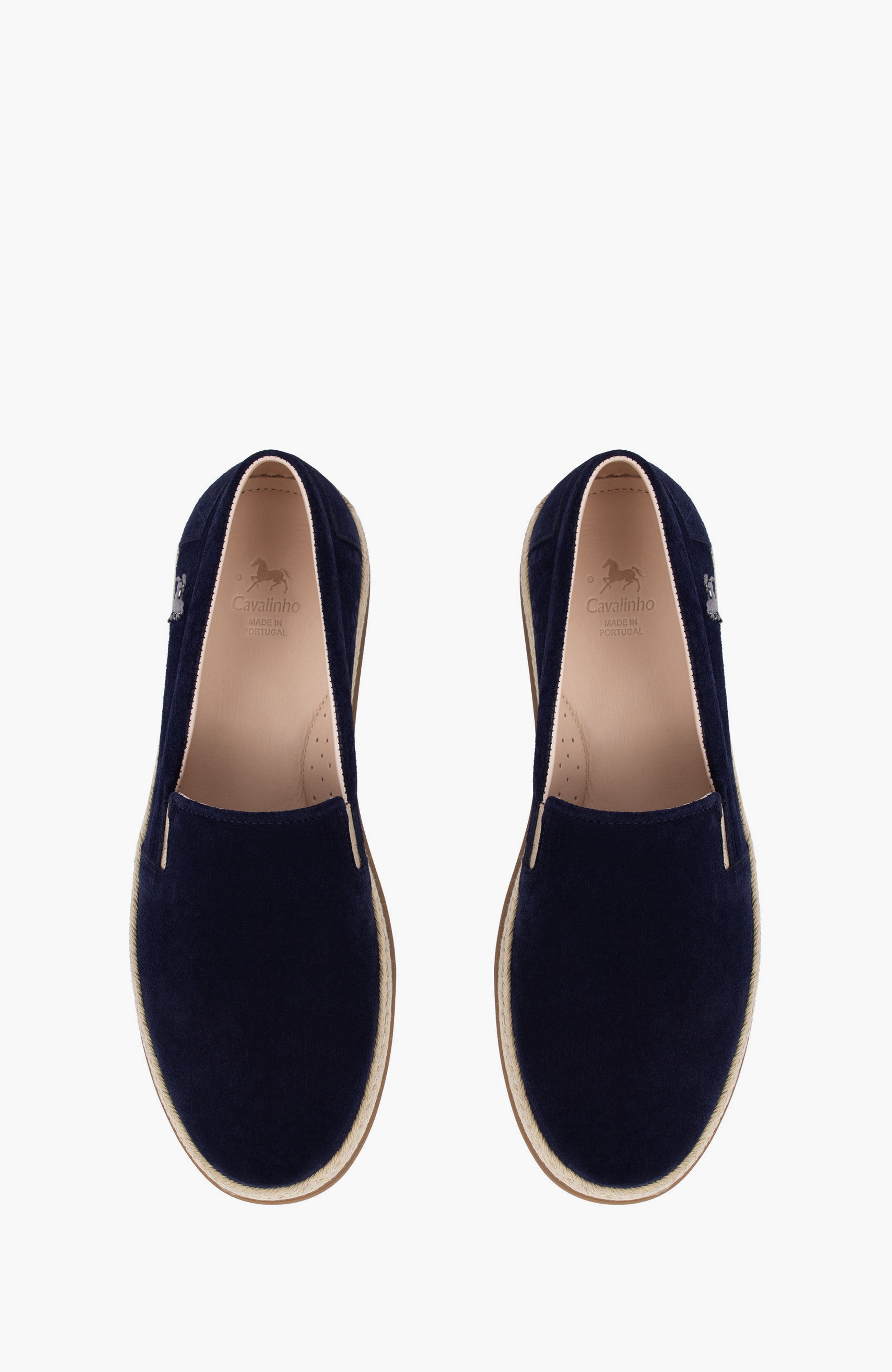 Piazzamo Suede Loafers, Alternate, color, Navy