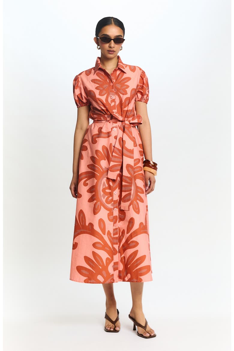 Selma Button Up Dress Elia, Alternate, color, Elia Rose