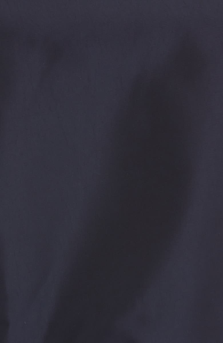 Moncler Enet Micro Faille Short Parka, Alternate, color, Navy