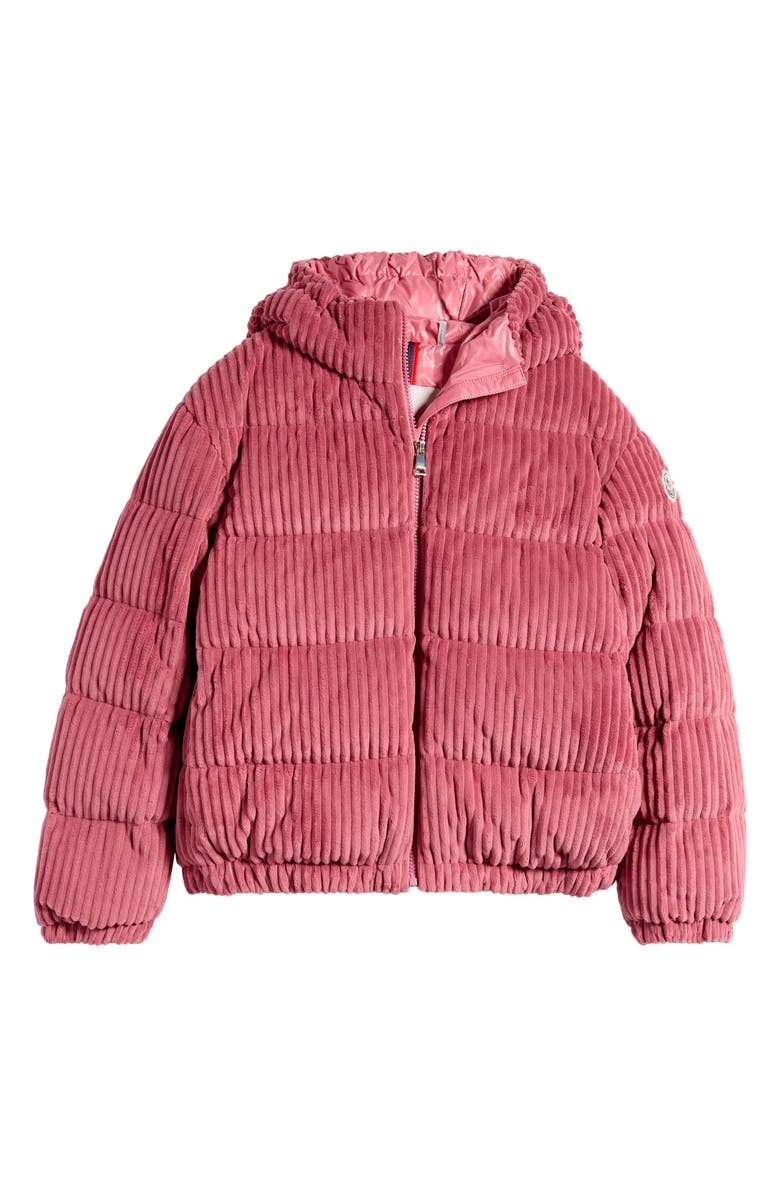 Moncler Kids' Arline Corduroy Down Jacket, Main, color, 