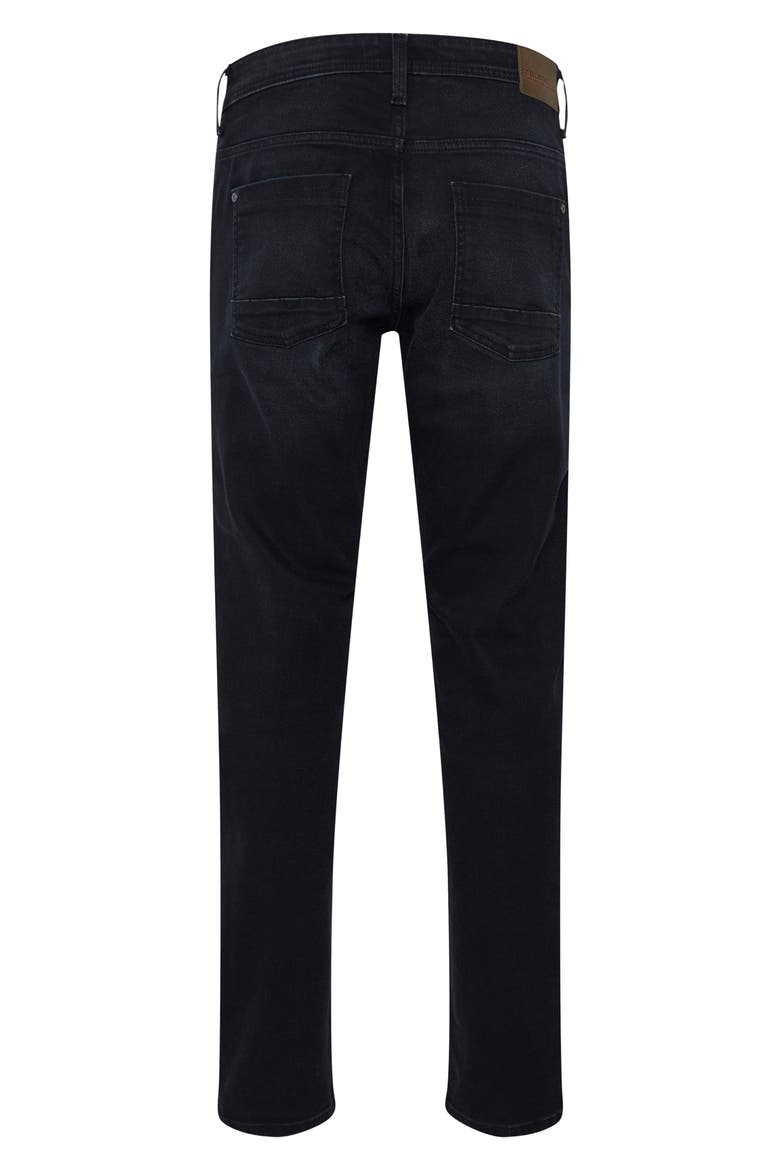 Slim Straight Leg Jeans, Alternate, color, DENIM WASHED BLACK