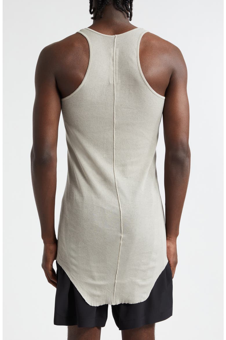 Longline Cotton Tank Top, Alternate, color, PEARL