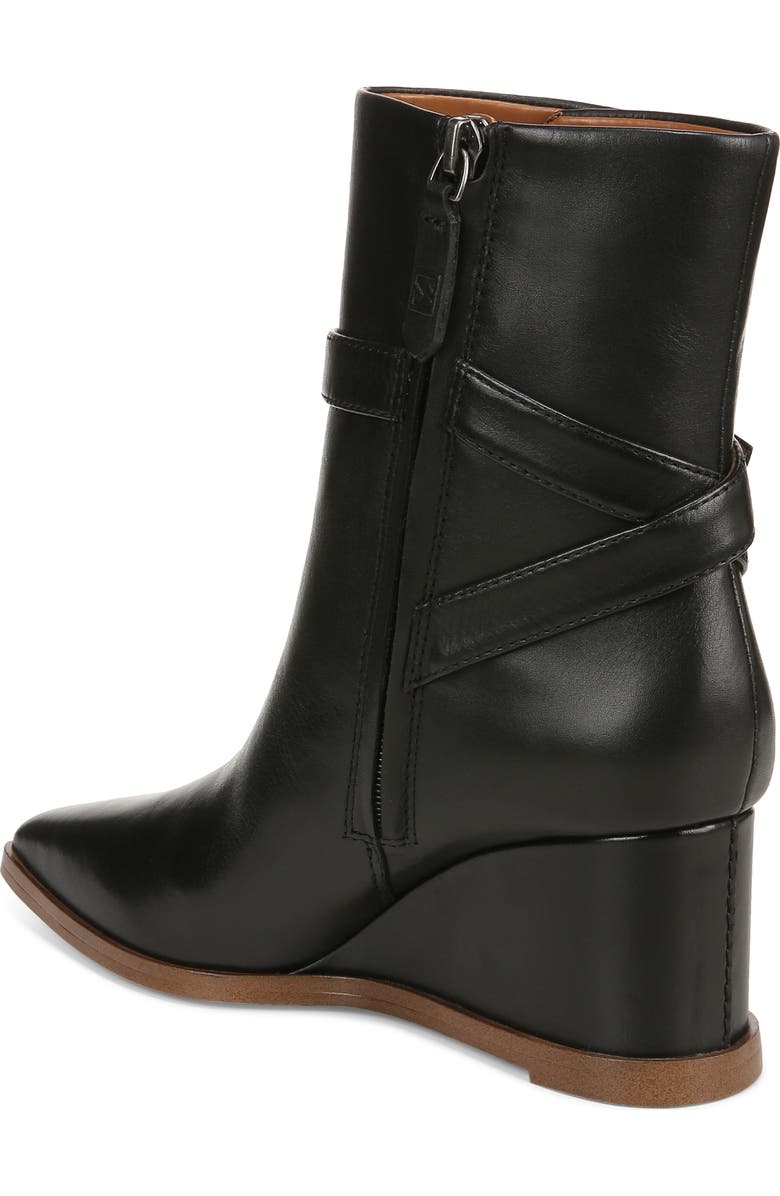 Franco Sarto Emina Pointed Toe Wedge Bootie, Alternate, color,