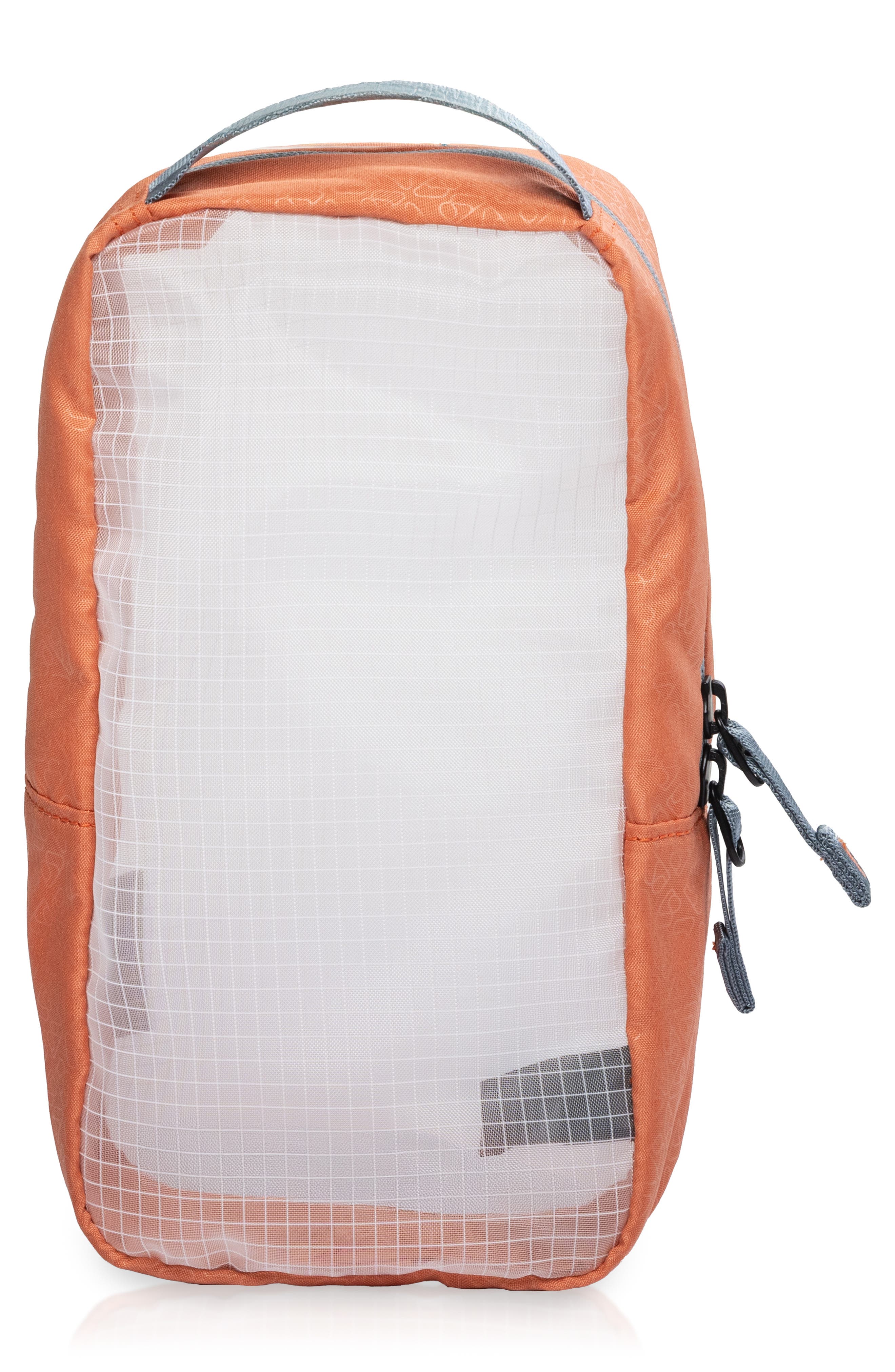 WAYB Two-Piece Custom Size Organization Pods, Alternate, color, Grey/Orange Multi