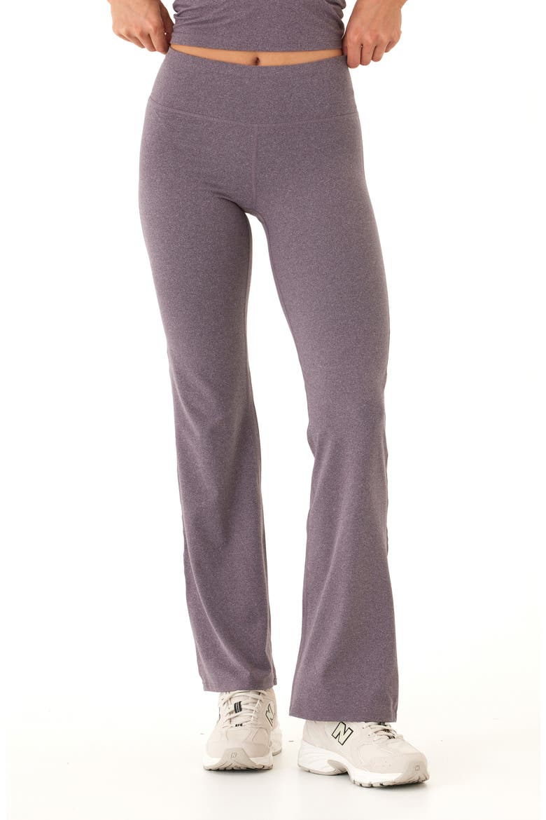Clariss Jersey Studio Pants, Main, color, HEATHER STARDUST
