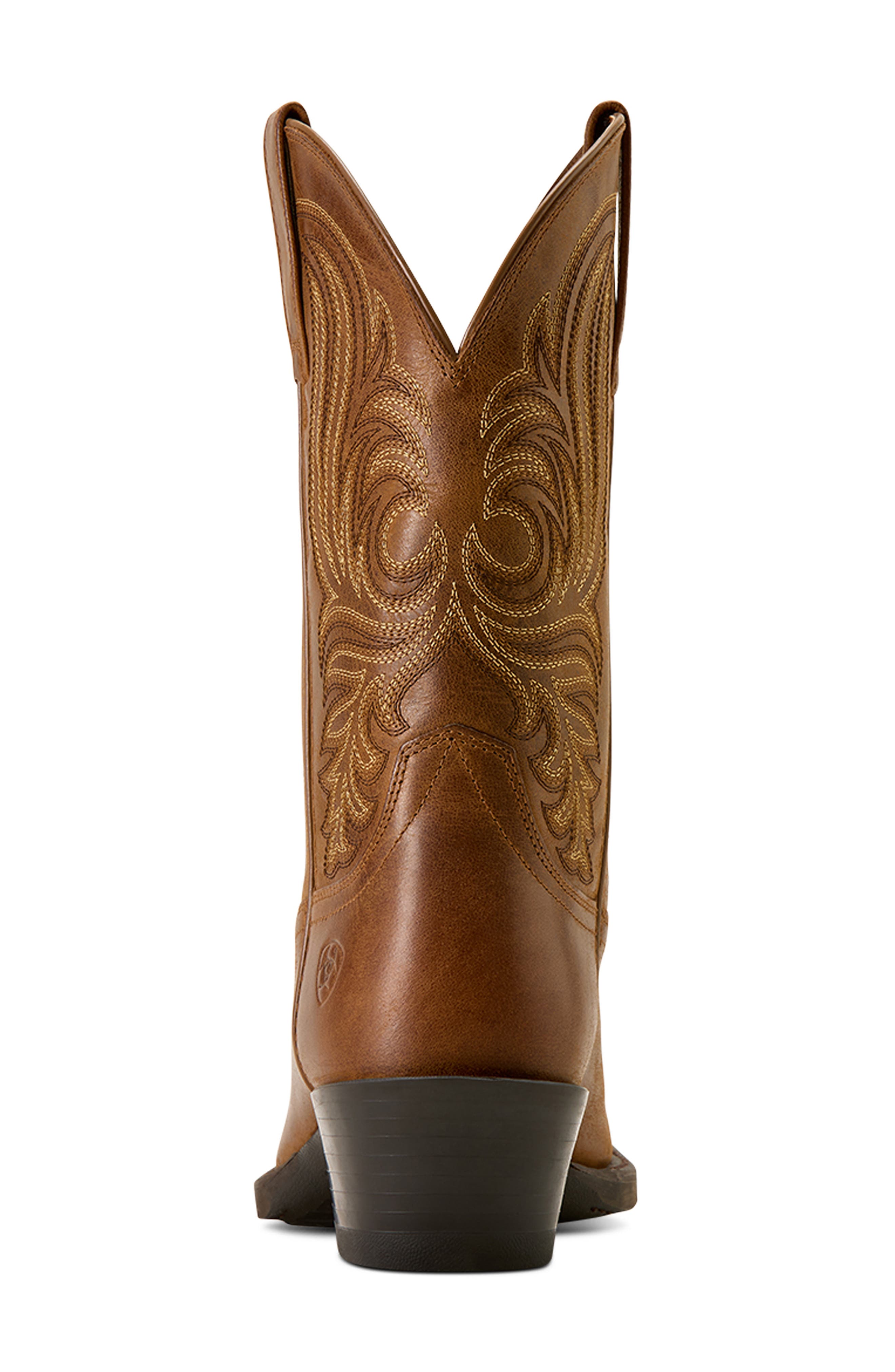 Sport Lawman Square Toe Cowboy Boot, Alternate, color, BROWN