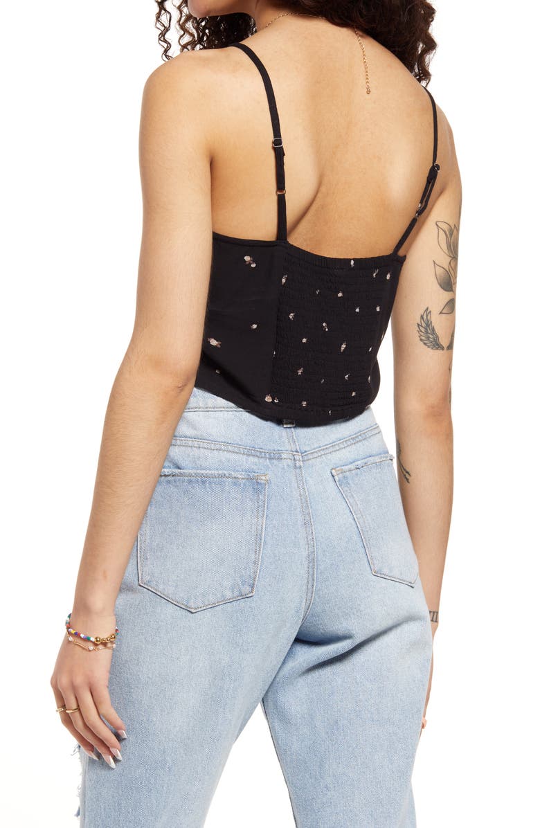 BP. Tie Detail Crop Camisole, Alternate, color,