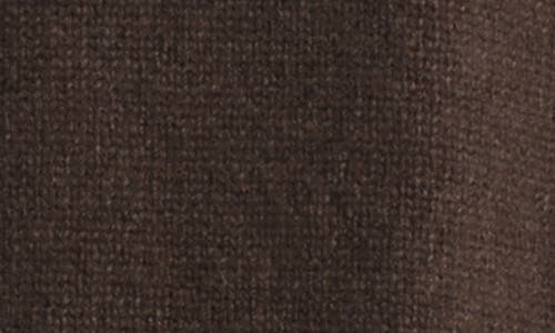 Khaite Davin Short Sleeve Cashmere Sweater In Brown