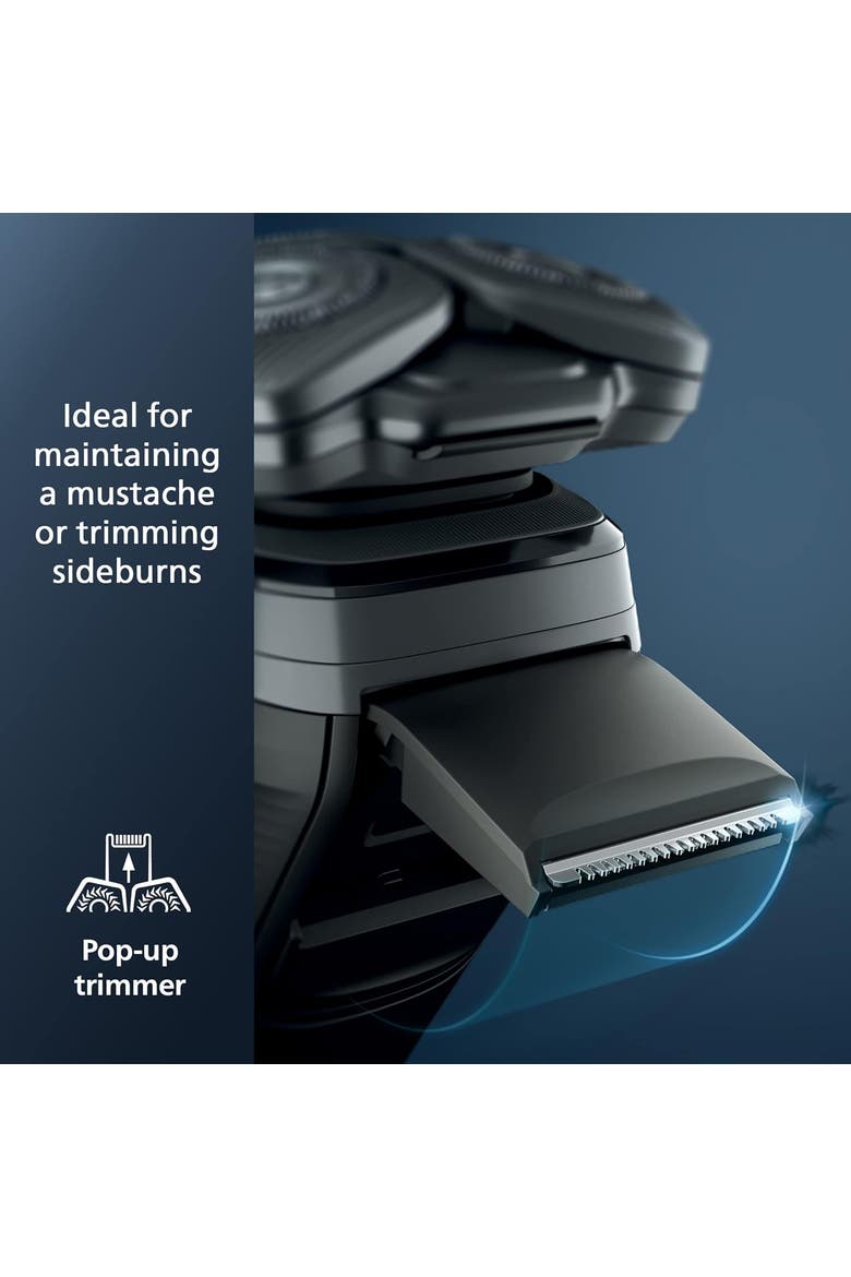 Shaver 7200,  Rechargeable Wet & Dry Electric Shaver with SenseIQ, Alternate, color, Grey