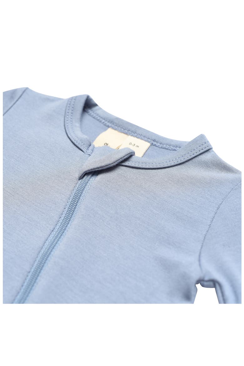 Zip-Up Romper, Alternate, color, SLATE