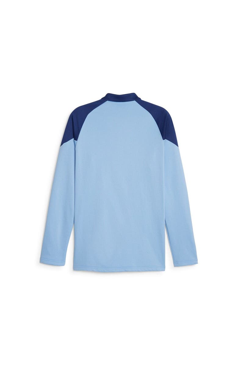 PUMA Men's Puma Light Blue Chivas 2023/24 Quarter-Zip Fleece Top, Alternate, color, Light Blue