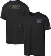 Nike Youth Nike Black Green Bay Packers 2025 NFL Crucial Catch Tri-Blend Dri-FIT T-Shirt