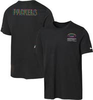 Nike Youth Nike Black Green Bay Packers 2025 NFL Crucial Catch Tri-Blend Dri-FIT T-Shirt