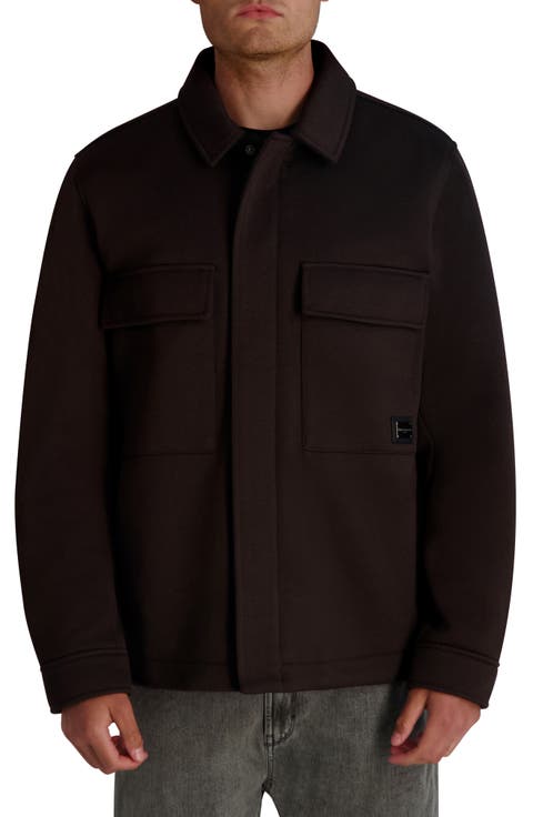 Twill Shirt Jacket
