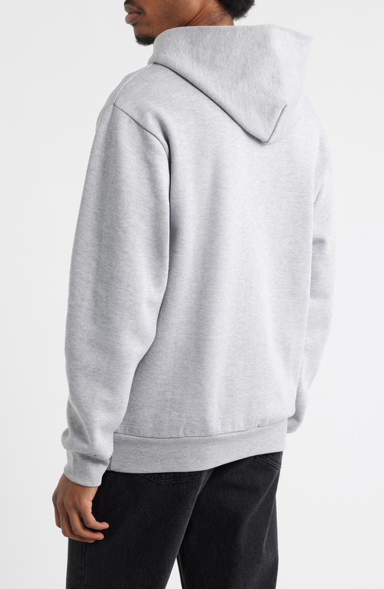 MARKET SMILEY<sup>®</sup> Dog Got Style Cotton Blend Graphic Hoodie, Alternate, color, Ash Grey