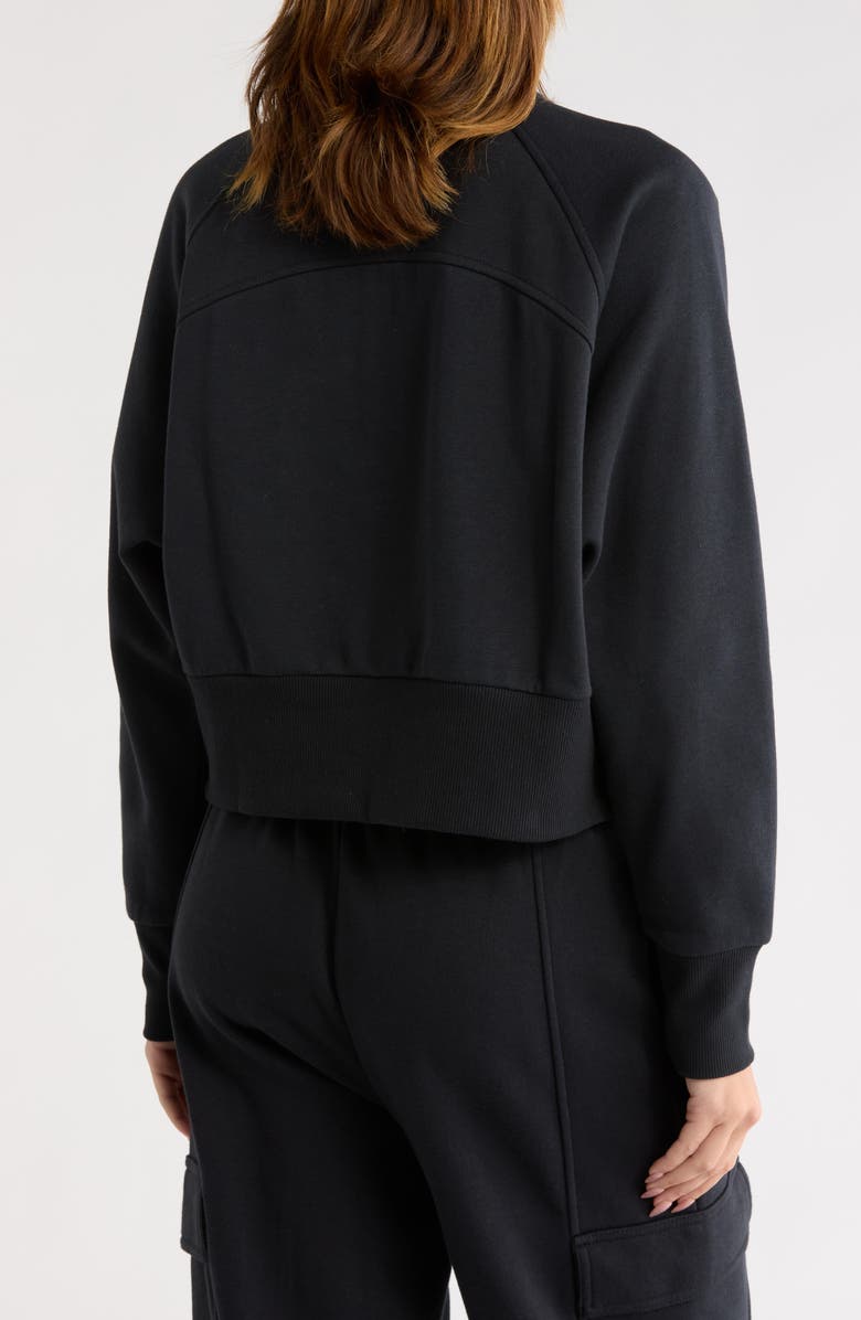 Z by Zella Feather Fleece Track Jacket, Alternate, color,