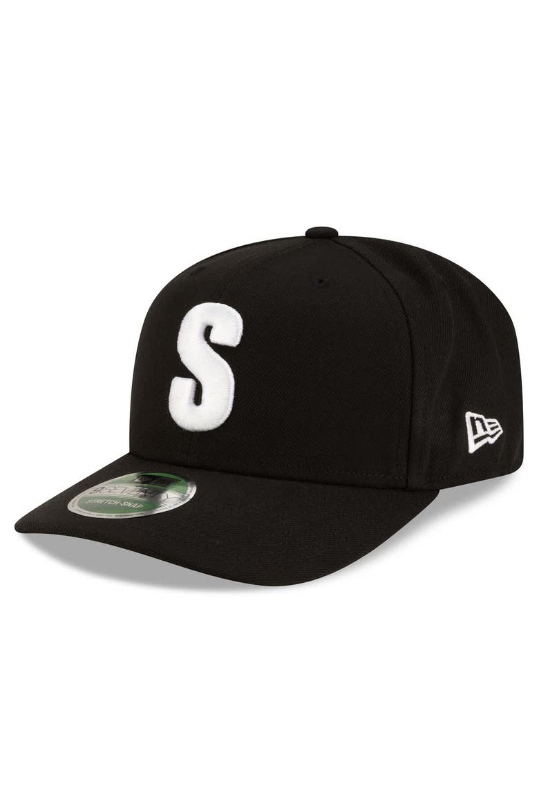 Men's New Era Navy Seattle Mariners Authentic Collection 9SEVENTY Adjustable Hat, Main, color, Black