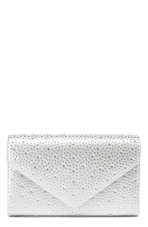Rhinestone Envelope Clutch