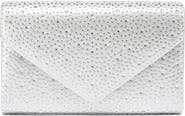 LADY COUTURE Rhinestone Envelope Clutch